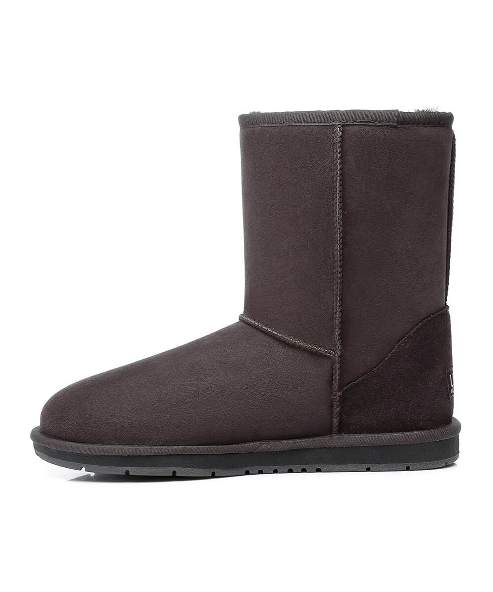 Men's UGG Classic Luxe Mid Boots - Big & Tall Sizes | Waterproof Winter Boots for Men | Perfect for Snow, Hiking & Outdoor Activities
