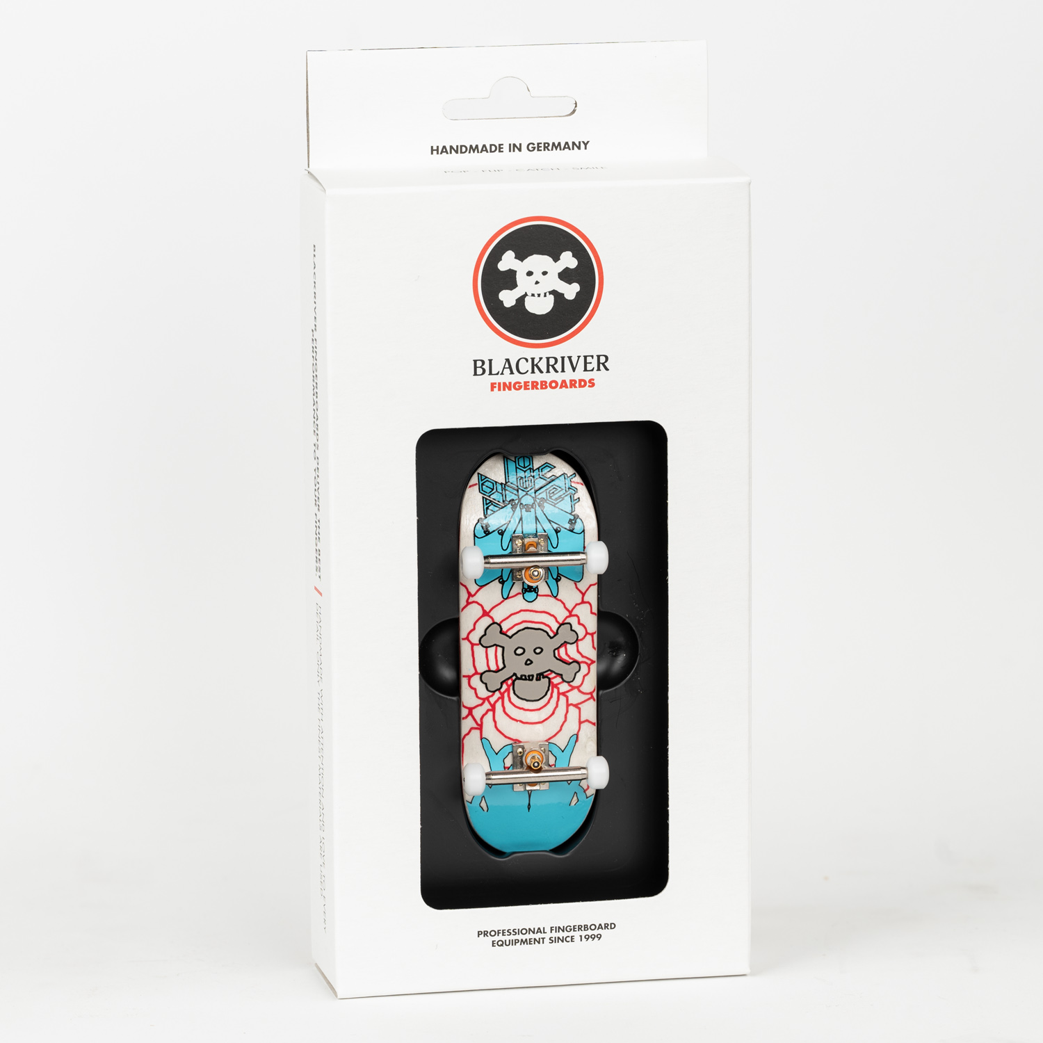 Blackriver Fingerboard Complete Skateboard - Professional Mini Fingerboard for Skateboard Enthusiasts | Perfect for Indoor Practice, Office Fun & Skateboard Training