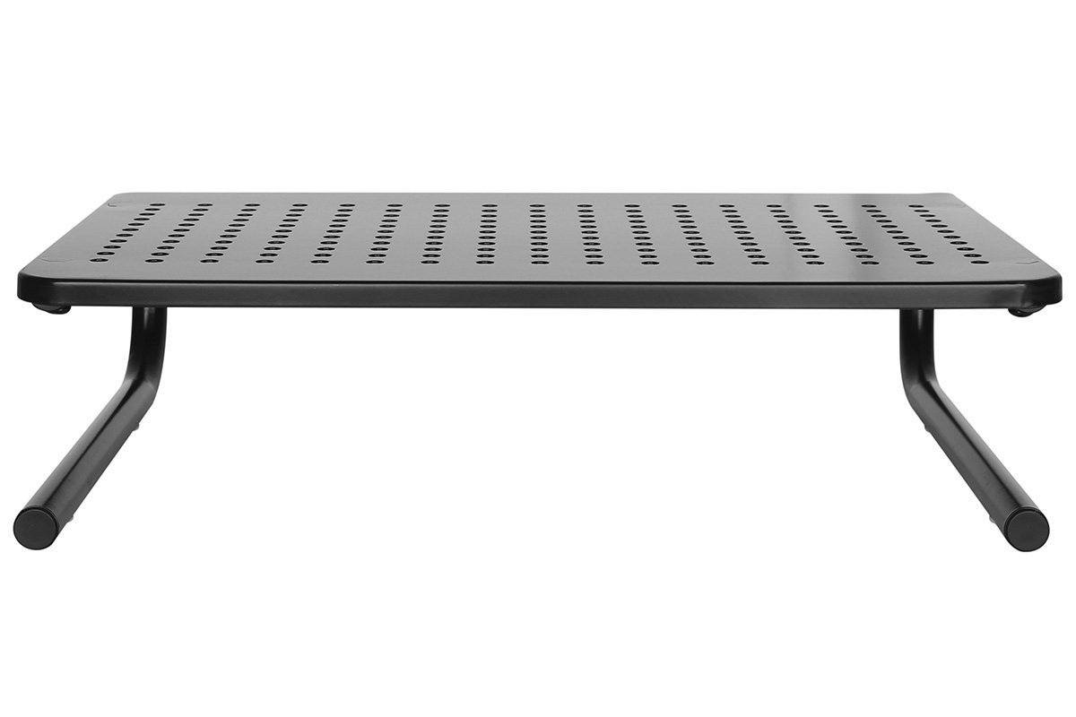 Adjustable Black Pop Monitor & Laptop Stand - Ergonomic Riser for Home & Office Workspace - Perfect for Computer, Notebook, MacBook & Tablet Use