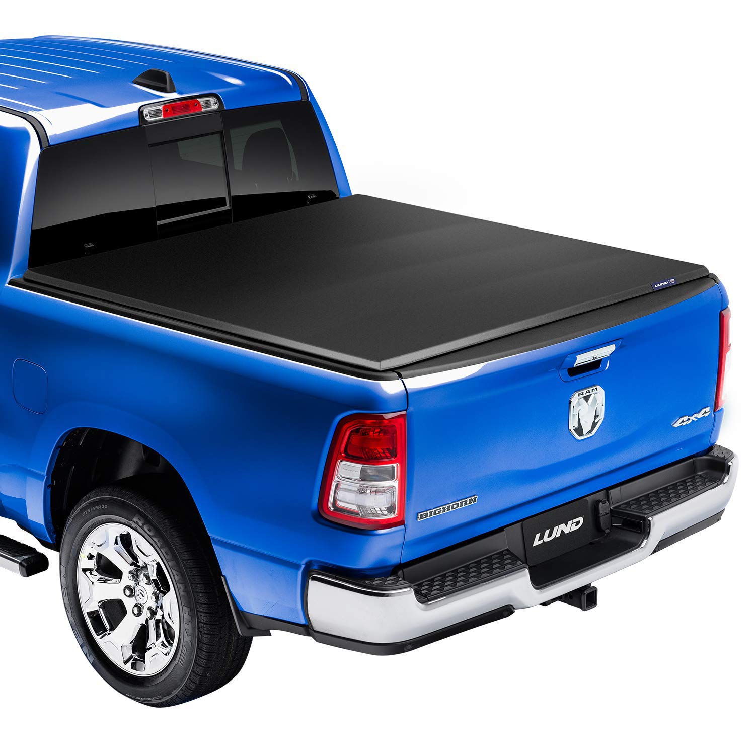 Lund Genesis Elite Tri-Fold Soft Folding Truck Bed Tonneau Cover | Fits 2017-2023 Ford F-250 F-350 Super Duty 6'10