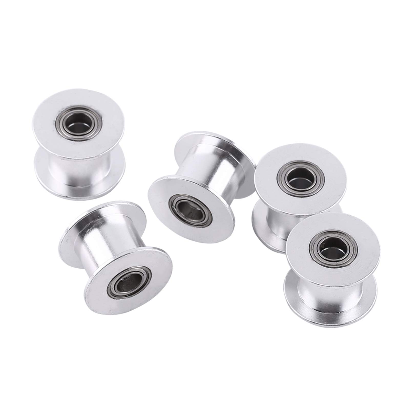 5PCS 2GT 20 Tooth Timing Belt Pulley & Idler Pulley Set for 3D Printers - 10MM Belt Width - Perfect for DIY 3D Printer Repairs & Upgrades