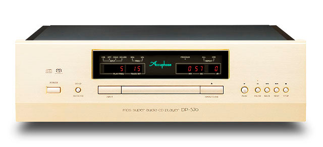 Accuphase DP-570 High-End SACD/CD Player with MDS Technology - Perfect for Audiophile Music Listening & Home Theater Systems