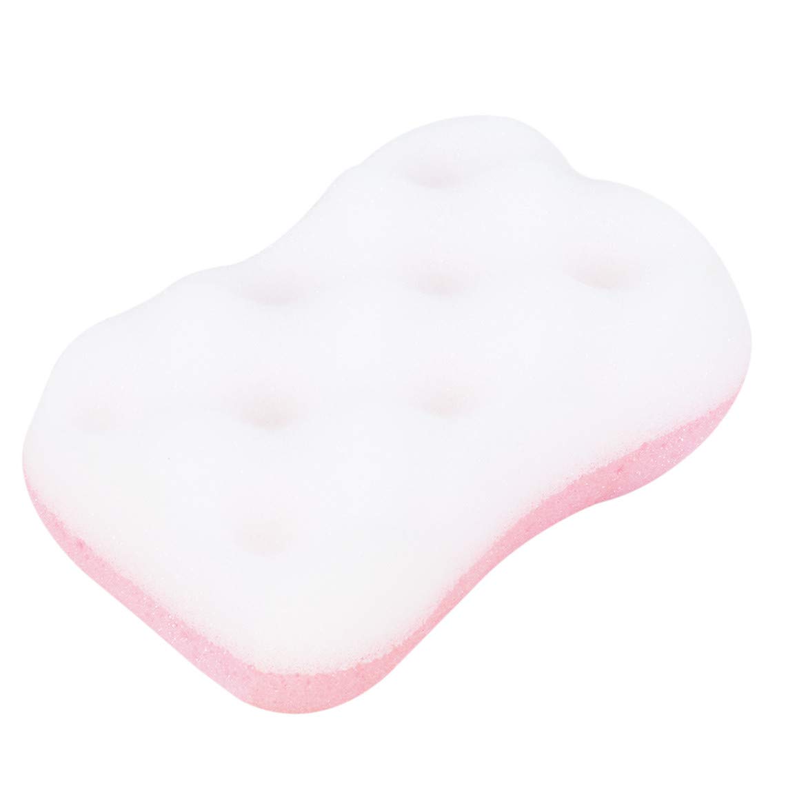 Rurah Exfoliating Bath Sponge - Soft Body Scrubber & Shower Massage Brush for Deep Cleansing & Skin Care | Perfect for Sensitive Skin & Spa Day Relaxation