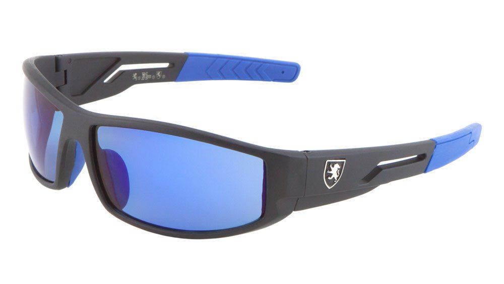 Khan Slim Sport Wrap Around Sunglasses for Men & Women - UV Protection Polarized Sunglasses for Running, Cycling, Driving & Outdoor Activities