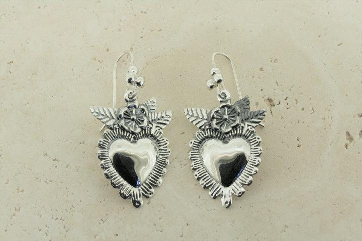 Flying Heart Earrings for Women - Dainty Gold-Plated Winged Heart Stud Earrings - Perfect for Valentine's Day, Anniversary Gifts & Everyday Wear