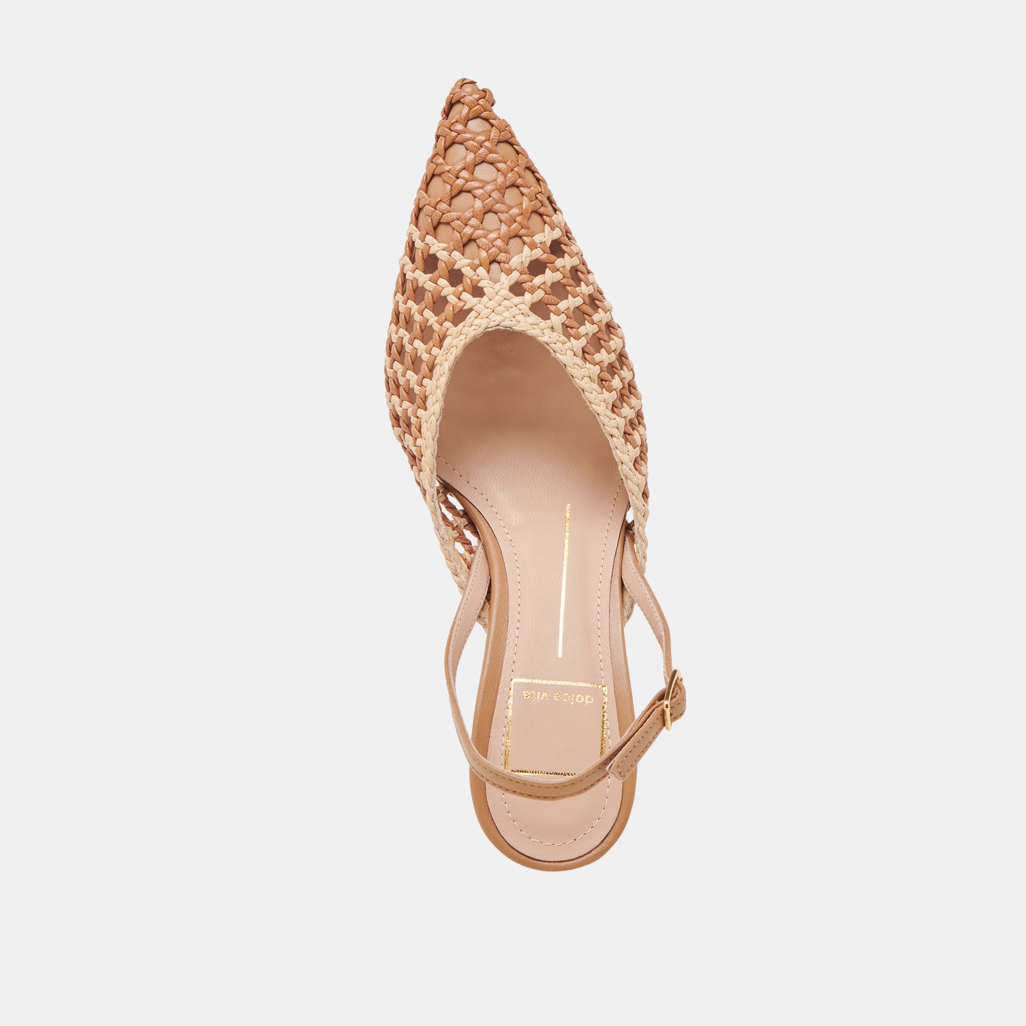 Gloria Women's Brown Woven Heels - Comfortable & Stylish High Heel Shoes for Parties, Weddings & Evening Events