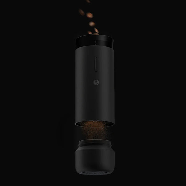 Timemore Whirly Portable Hand Coffee Grinder - Manual Burr Mill for Espresso, French Press, Pour Over & Travel - Compact & Lightweight for Home, Office & Camping Use
