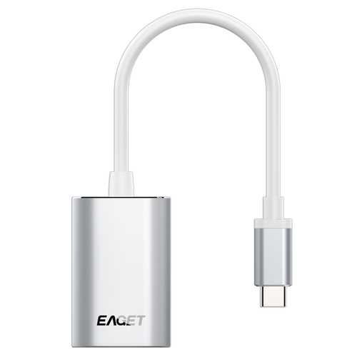 Eaget CH10 USB-C to HDMI 4K Adapter Converter for MacBook, iPad, Laptop - Stream HD Movies & Presentations on TV/Monitor