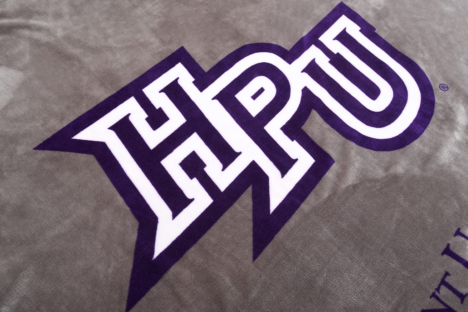 High Point University Panthers Premium Plush Fleece Blanket - 60x80 Inches (Queen/Twin XL Size) | Ultra Soft College Team Blanket for Bed, Couch & Gifts | HPU Panthers Fan Gear for Dorms, Game Day & Home Decor