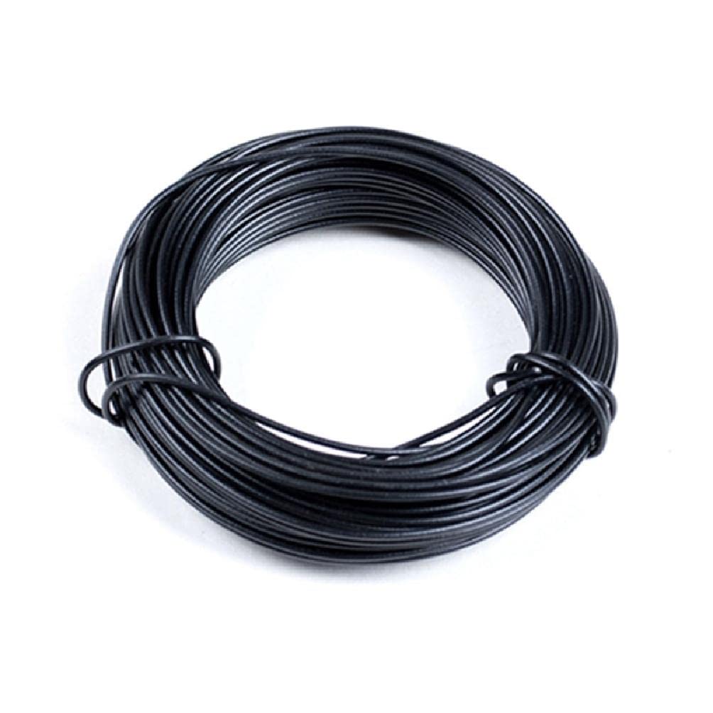 Durable Multi-Purpose Metal Cable Ties 10/20/40 Meter Rolls - Reusable Garden Wire Ties for Home, Outdoor & DIY Projects - Perfect for Plant Support, Fencing, and Organizing Tools