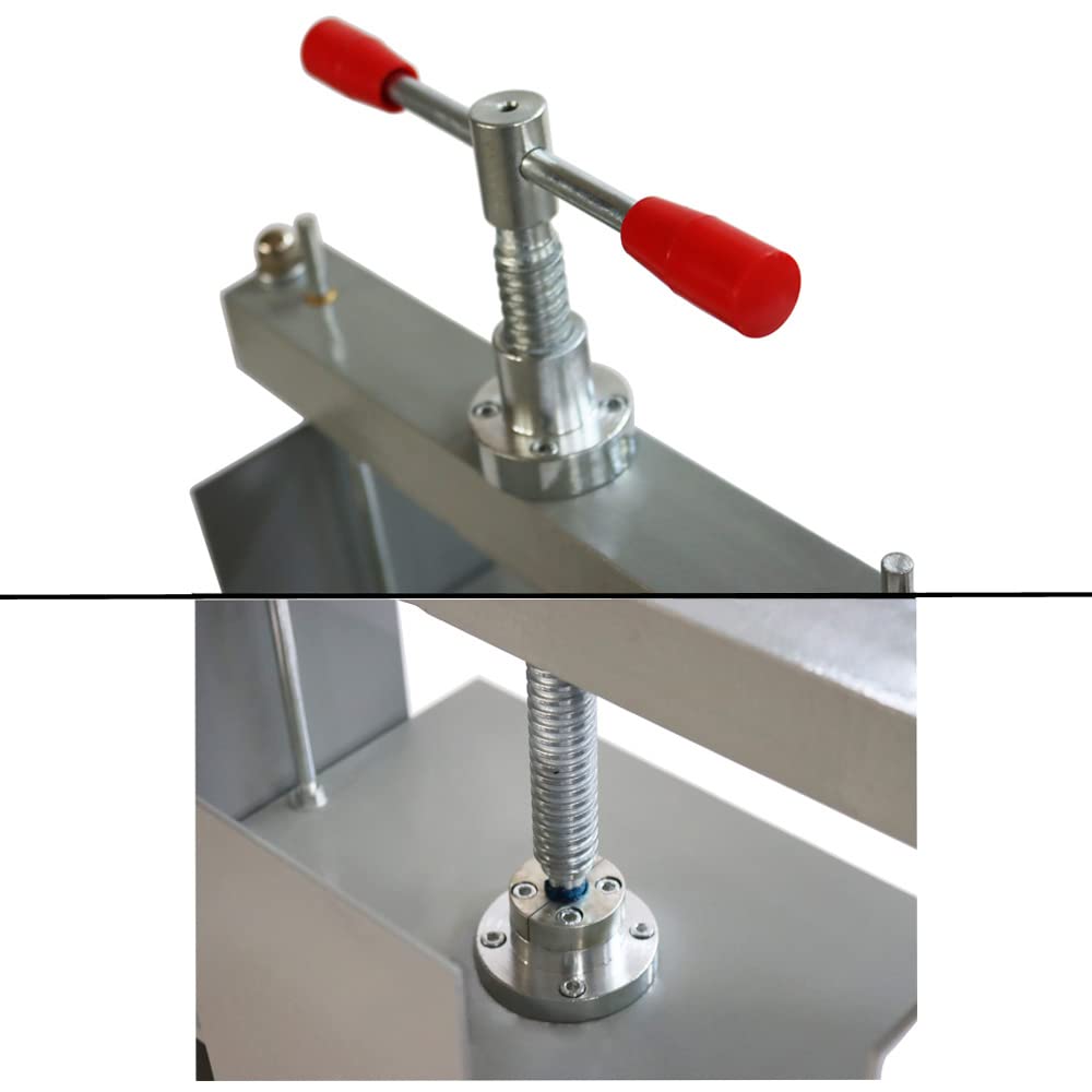 TechTongda Heavy Duty Manual Paper Press Machine - 1500kg/3306lbs Pressure for A4 Bookbinding, Office Documents & Invoice Flattening - Perfect for Book Restoration, Crafting & Professional Binding