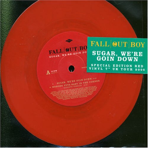 Fall Out Boy - Sugar, We're Going Down (Red Vinyl Record) | Limited Edition Music LP for Collectors & Fans | Perfect for Home Listening, Gifts & Vinyl Collections
