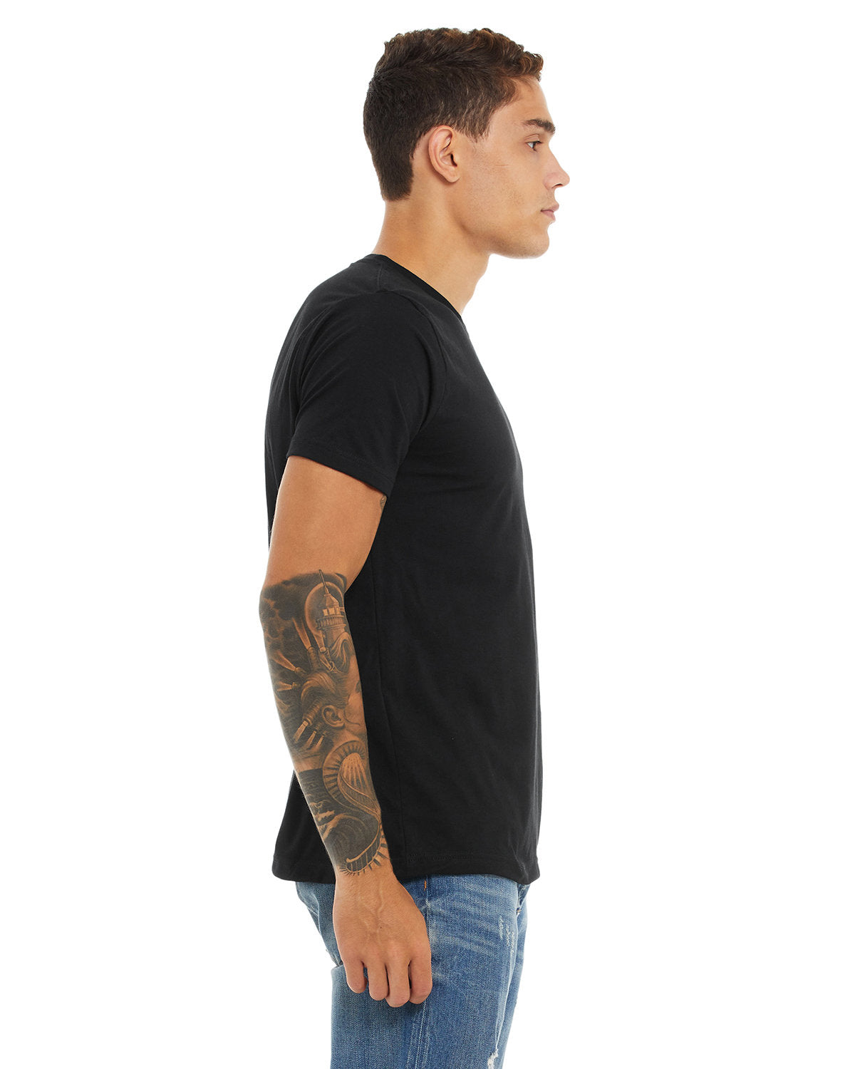 Bella + Canvas 3650 Unisex Poly Cotton Short Sleeve T-Shirt | Soft Comfort Fit Crew Neck Tee for Men & Women | Perfect for Casual Wear, Screen Printing, and Everyday Outfits
