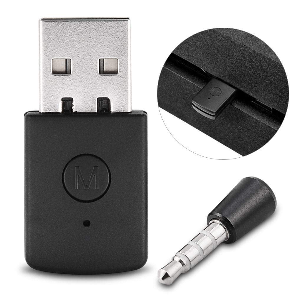 Mini Bluetooth 4.0 USB Adapter for PC - Wireless Dongle Receiver & Transmitter for Laptop, Desktop, Keyboard, Mouse, Headphones - Plug & Play for Music Streaming, Gaming, and Office Work