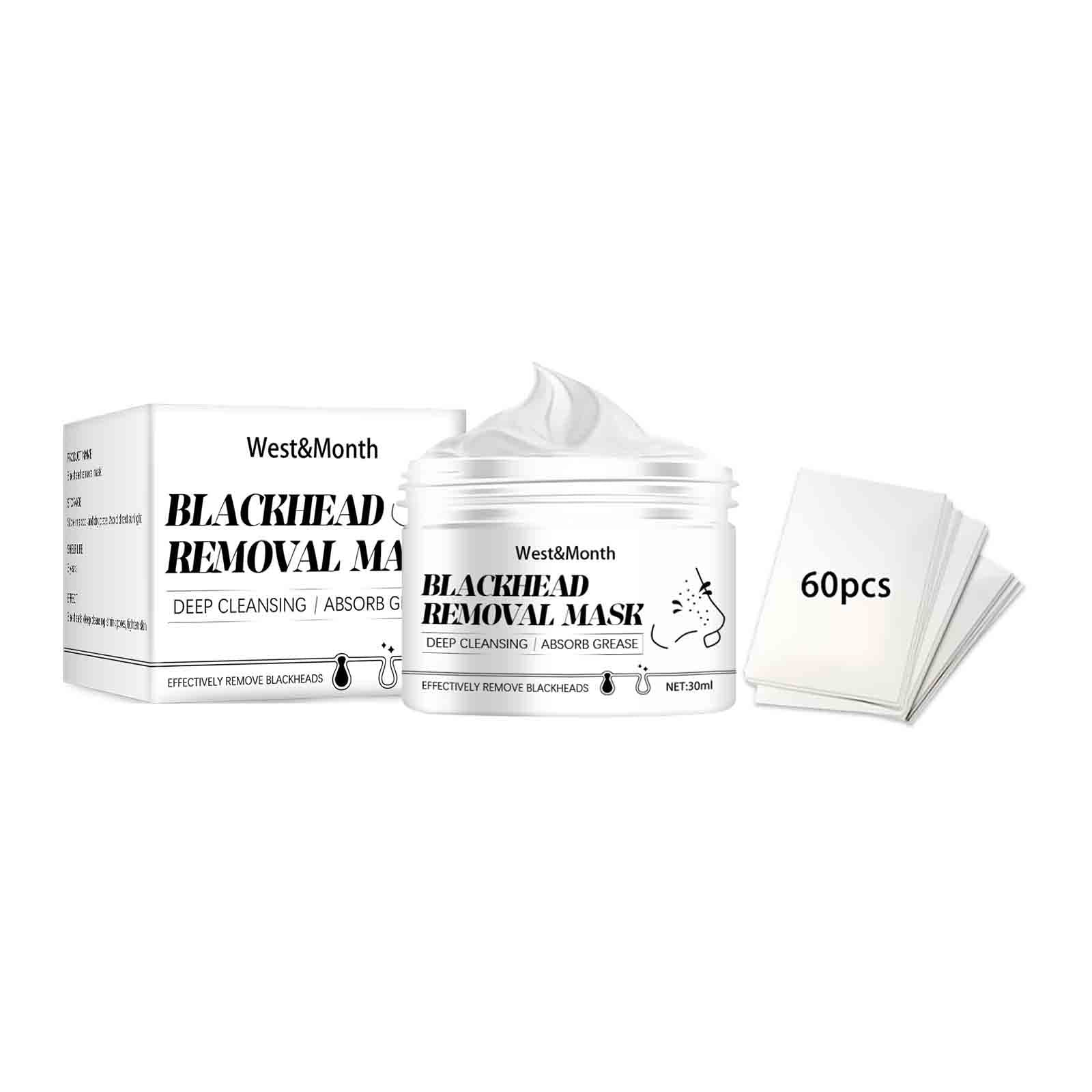 YaYiYa Blackhead Remover Nose Mask & Pore Strips - Deep Cleansing Acne Treatment for Men & Women | Unisex Skin Care for Blackhead Removal & Pore Cleansing | Perfect for Daily Facial Care & Spa Nights