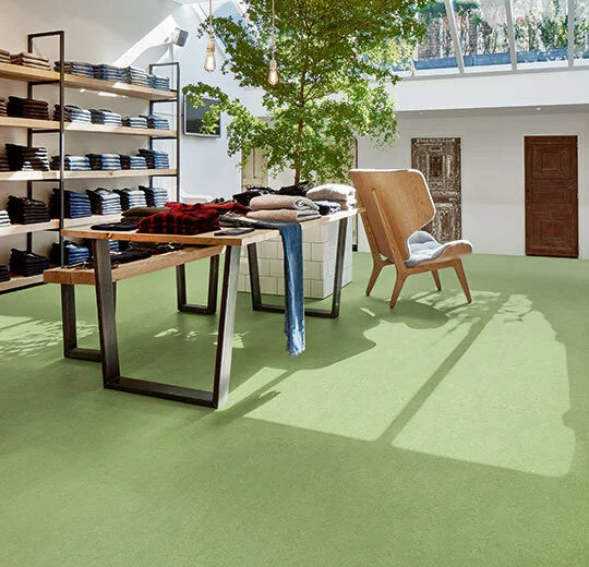 Marmoleum Cinch Loc Seal Panel - Leaf Design 12