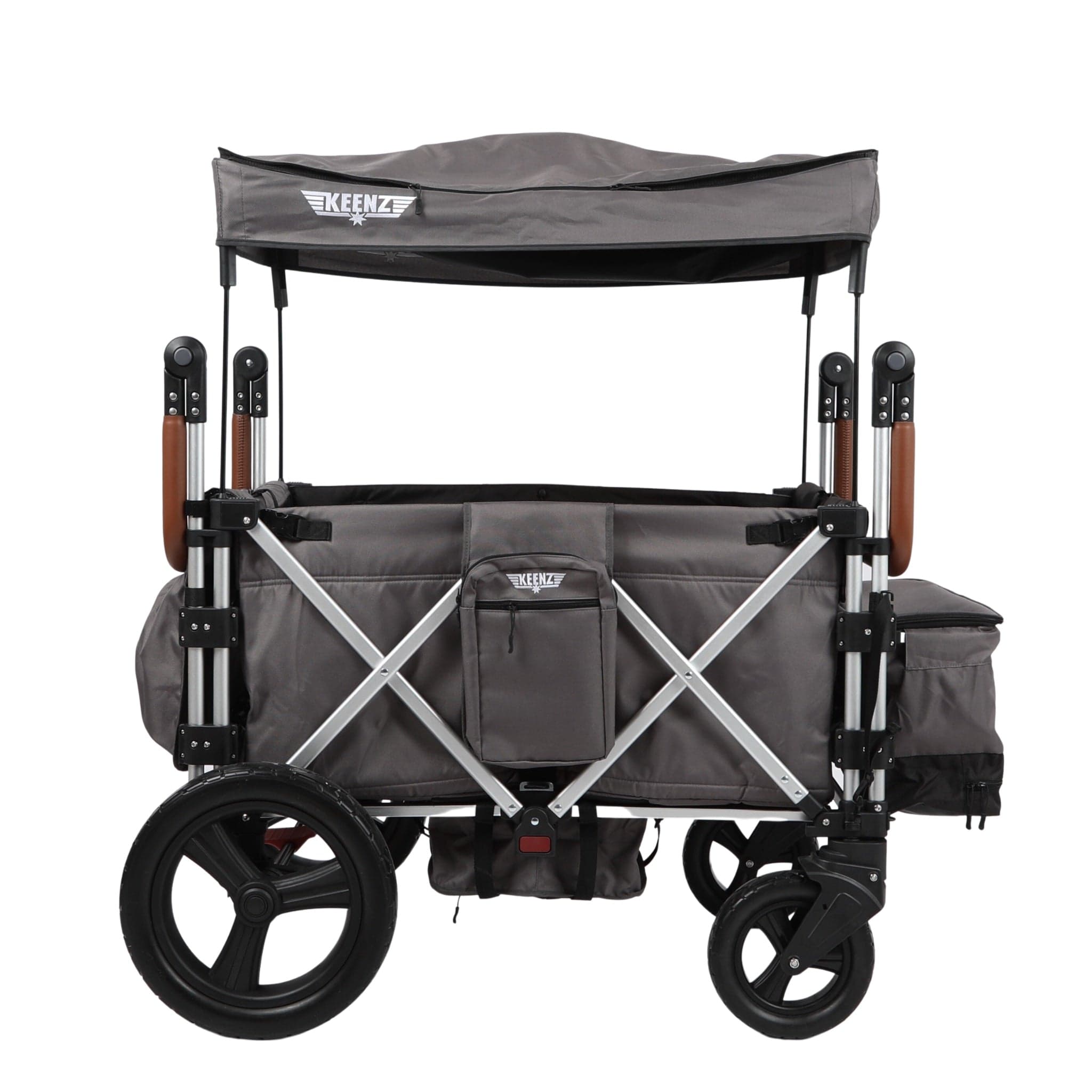Keenz 7S+ 4 Passenger Stroller Wagon - All-Terrain Push Wagon for Kids & Toddlers | Perfect for Beach Trips, Park Outings & Family Adventures