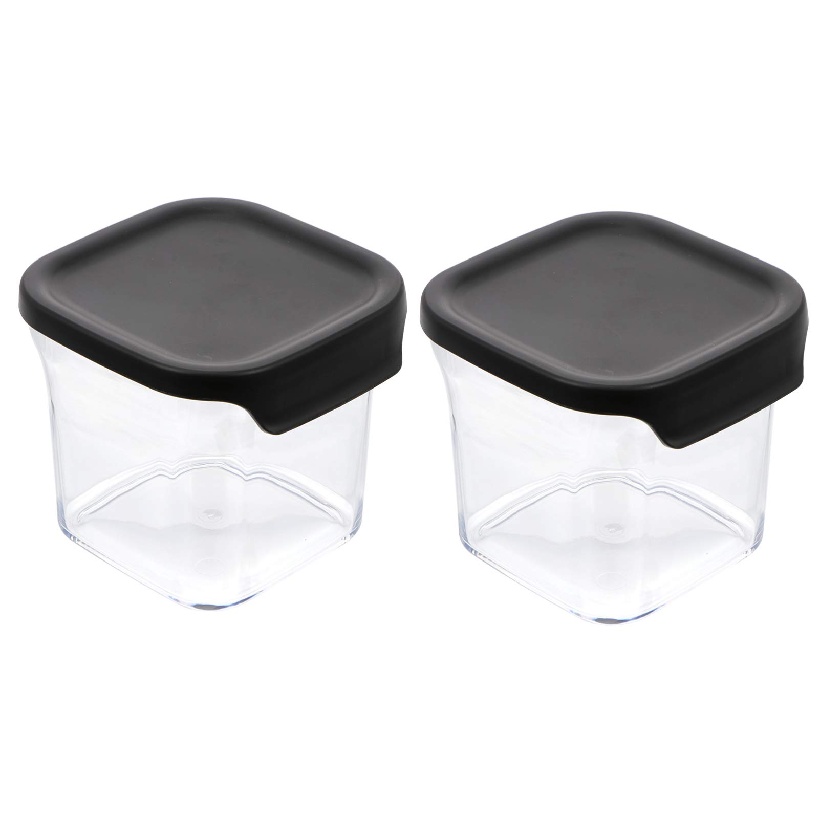 2-Pack Airtight Food Storage Containers with Lids - BPA-Free Kitchen & Pantry Organization Jars for Dry Food, Spices, Coffee, Tea - Ideal for Home, Office & Meal Prep