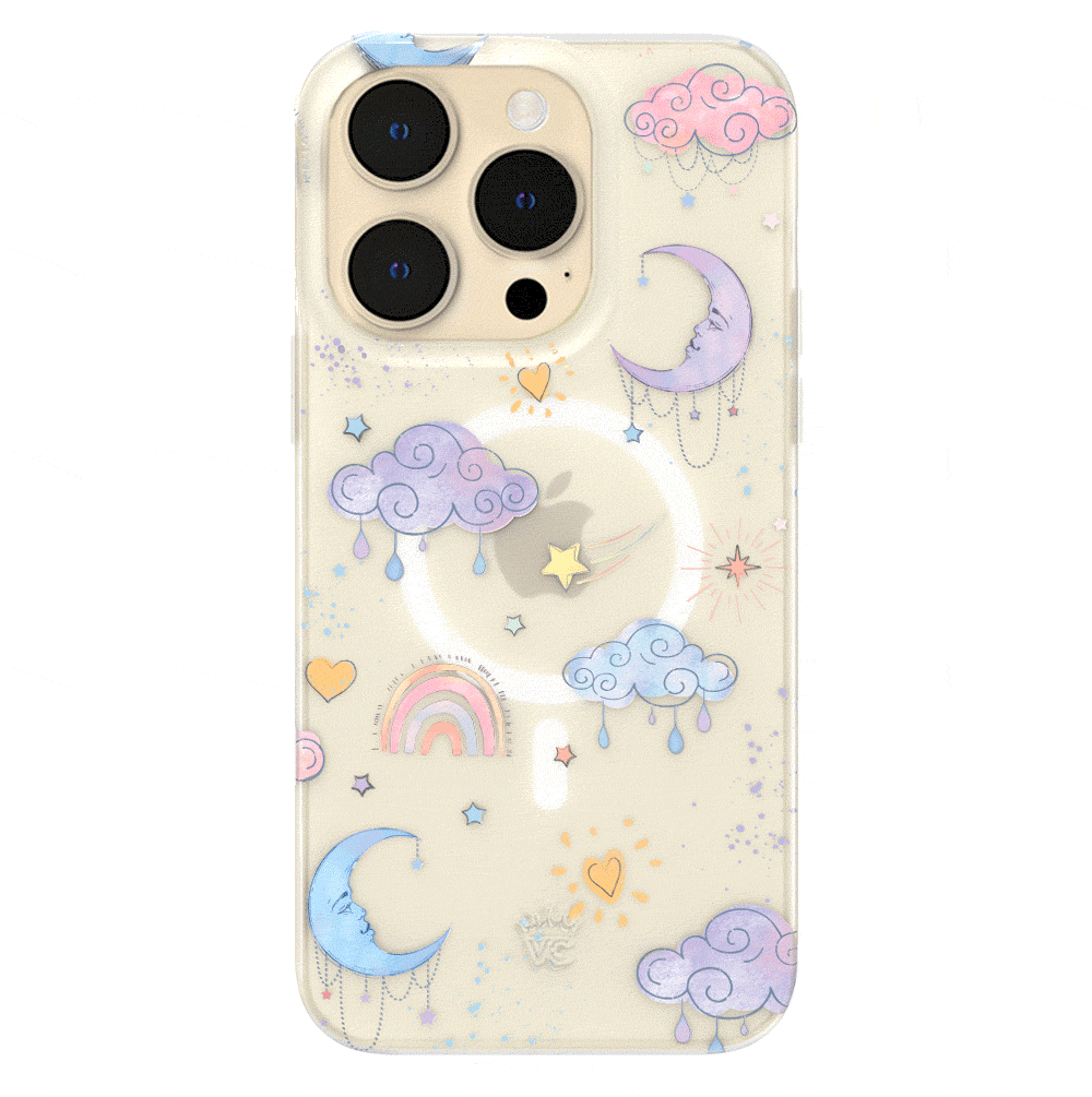Sweet Dreams Frosted iPhone Case - Durable Matte Finish Protective Cover for iPhone [Model] | Trendy & Slim Design for Everyday Use, Work & Travel