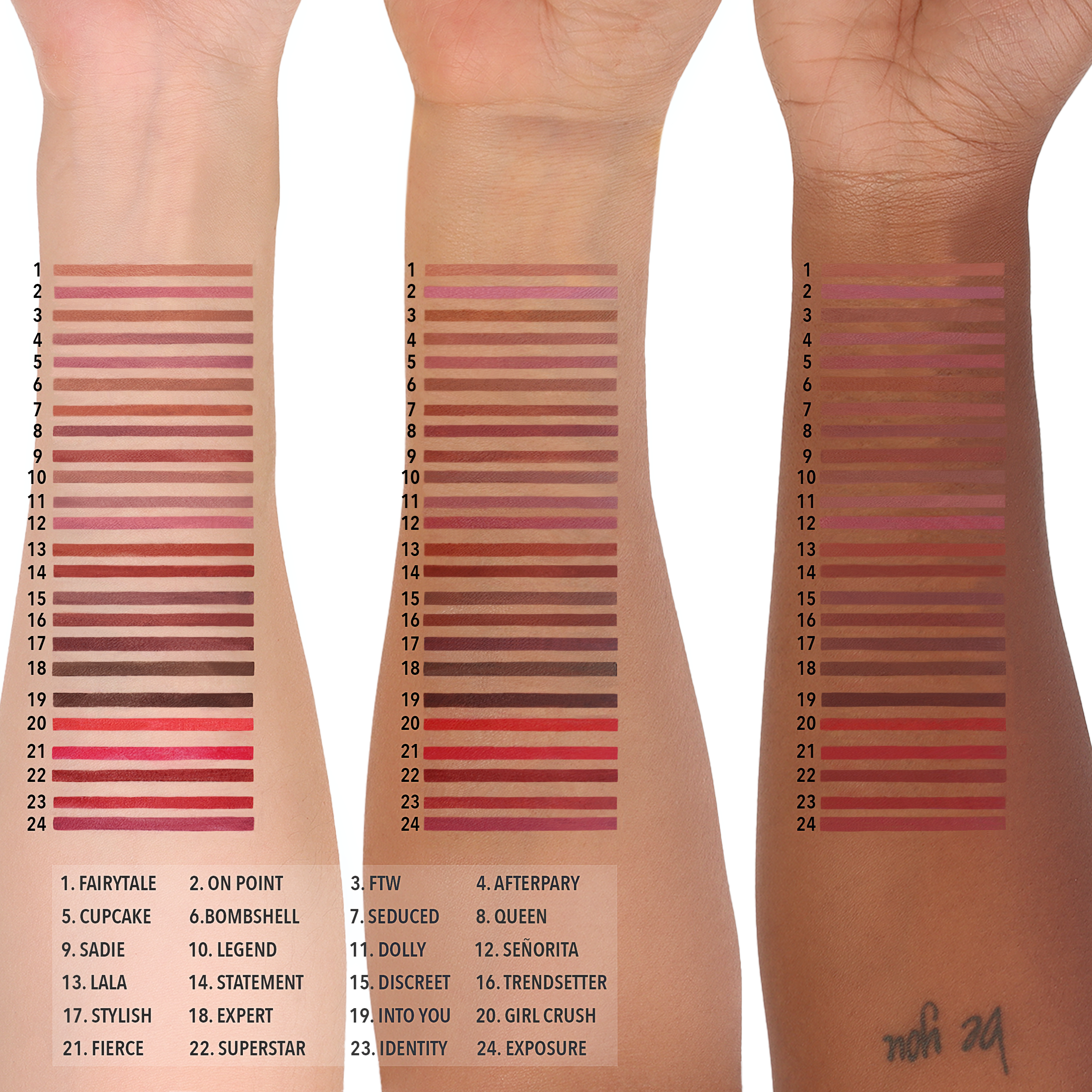 Waterproof Lip Liner (009, Sadie) - Long-Lasting Matte Finish for All-Day Wear, Perfect for Parties, Weddings & Everyday Makeup Looks