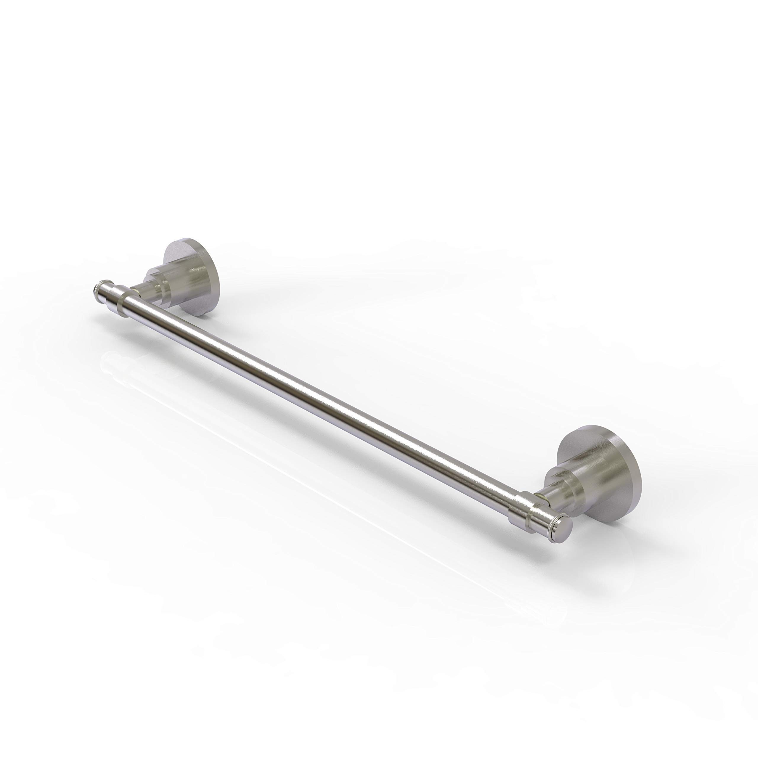 Allied Brass WS-41/36 Washington Square Collection 36 Inch Bathroom Towel Bar in Satin Nickel - Perfect for Modern Bathrooms & Spa-Like Home Decor