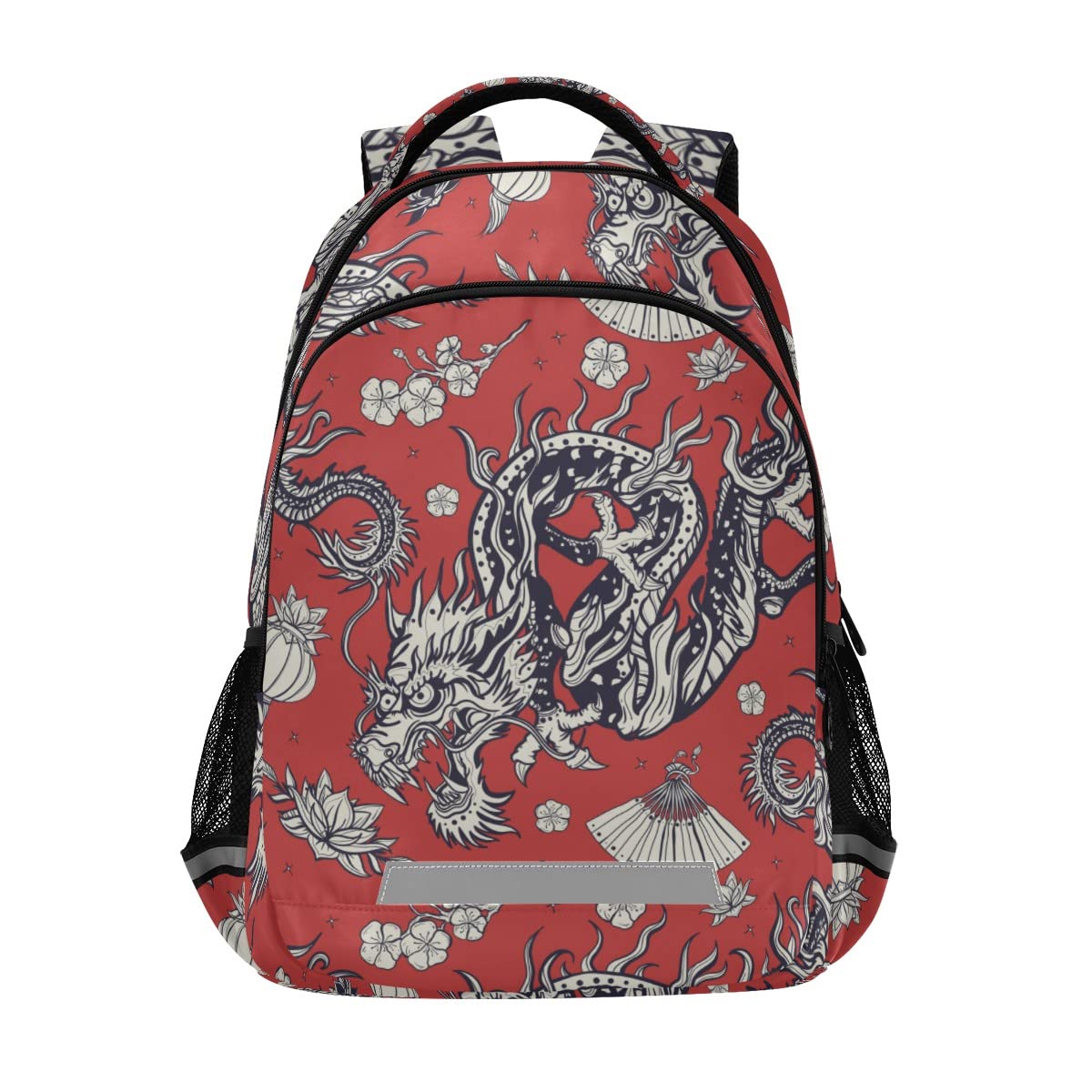 ALAZA Chinese Dragon Myth Backpack - Stylish Laptop Bag for Women & Men, Fits 13 14 15.6 Inch Notebooks & Tablets, Perfect for School, Work & Travel
