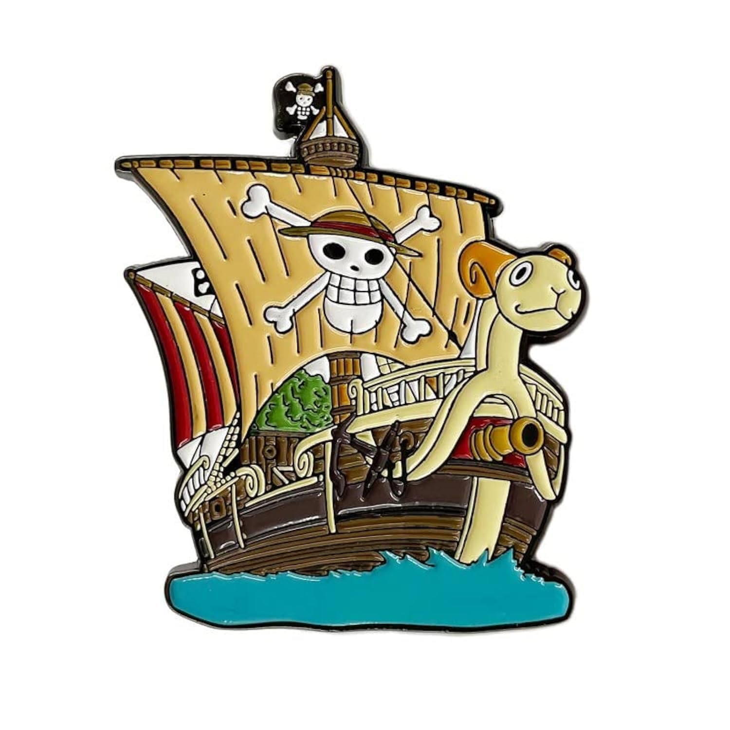 Anime Luffy Enamel Pins - One Piece Metal Brooch Badges for Cosplay, Backpacks, Jackets & Gifts | Collectible Lapel Pins for Men, Boys & Anime Fans - Perfect for Conventions, Cosplay Events & Daily Fashion Accessories