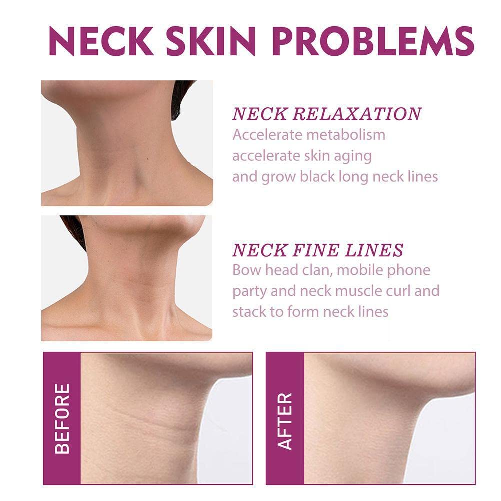 Hydrolyzed Collagen Neck Cream for Firming & Anti-Wrinkle - Whitening Swan Neck Treatment | Hydrating Neck Care for Smooth, Youthful Skin | Perfect for Daily Skincare Routine & Special Occasion Prep