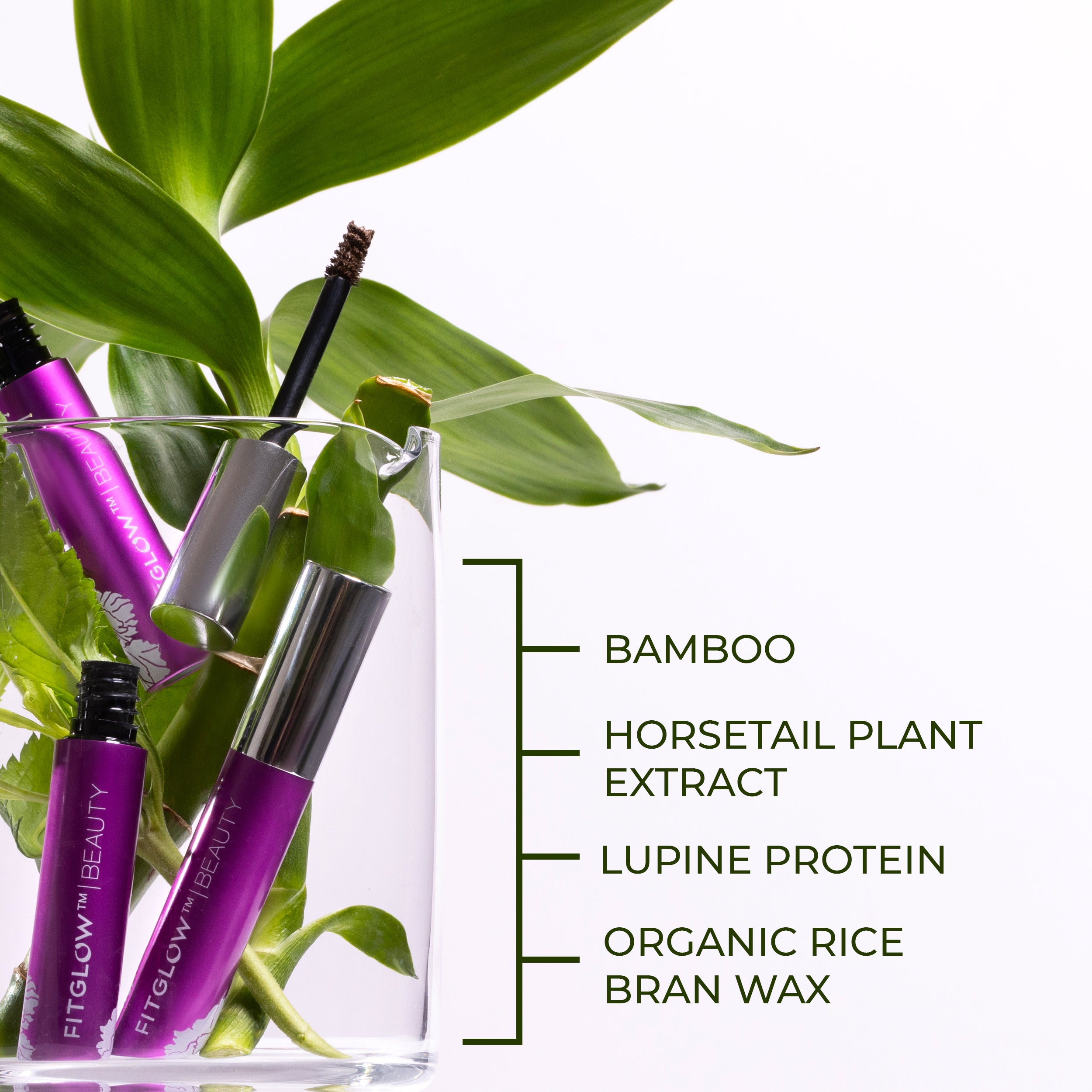 Natural Protein Plant Brow Gel for Thicker, Fuller Eyebrows - Vegan & Cruelty-Free Brow Styler for Everyday Use