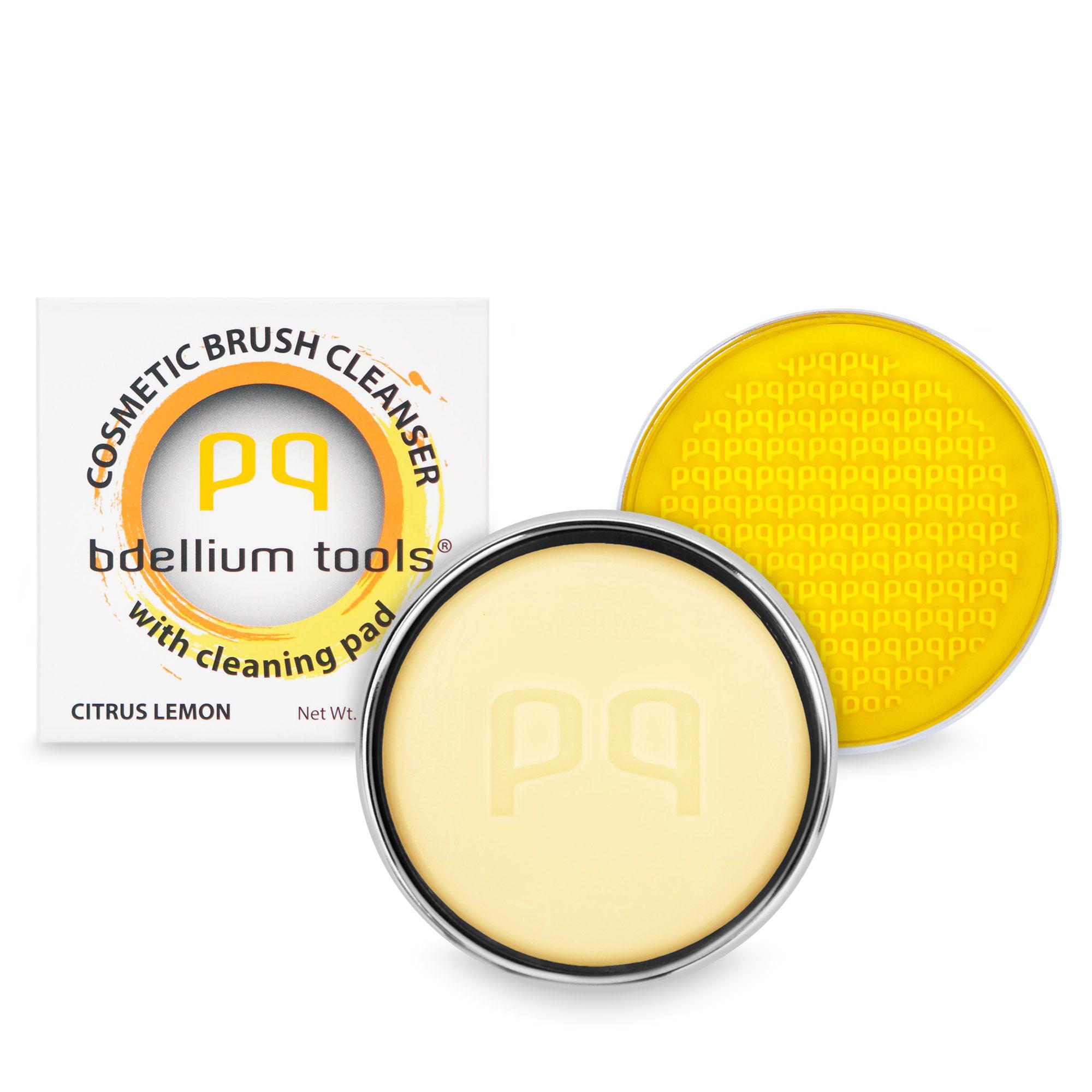 Bdellium Cosmetic Brush Cleanser - Citrus Lemon Scent | Professional Makeup Brush Cleaner | Deep Cleansing for All Brush Types | Perfect for Home & Salon Use