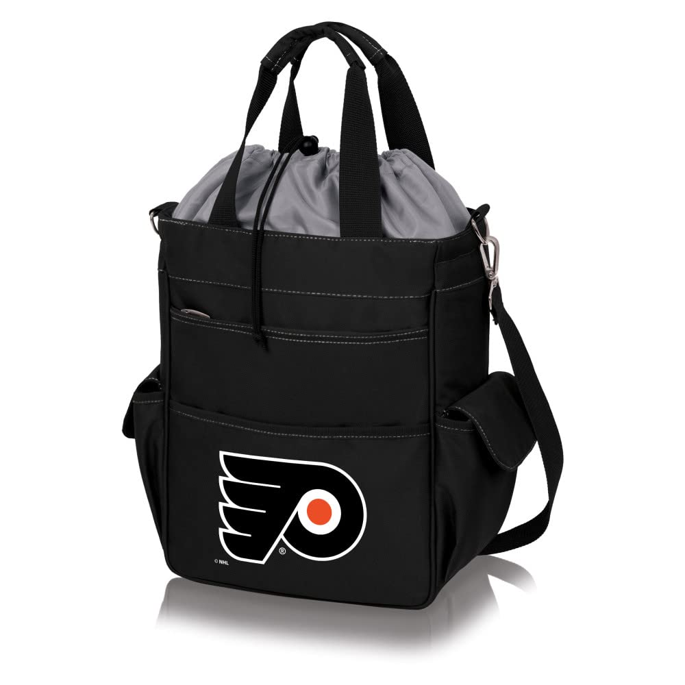 NHL Activo Cooler Tote Bag for Men & Women - Insulated Picnic Lunch Bag with Shoulder Strap - Perfect for Beach, Camping, Sports Games & Outdoor Activities