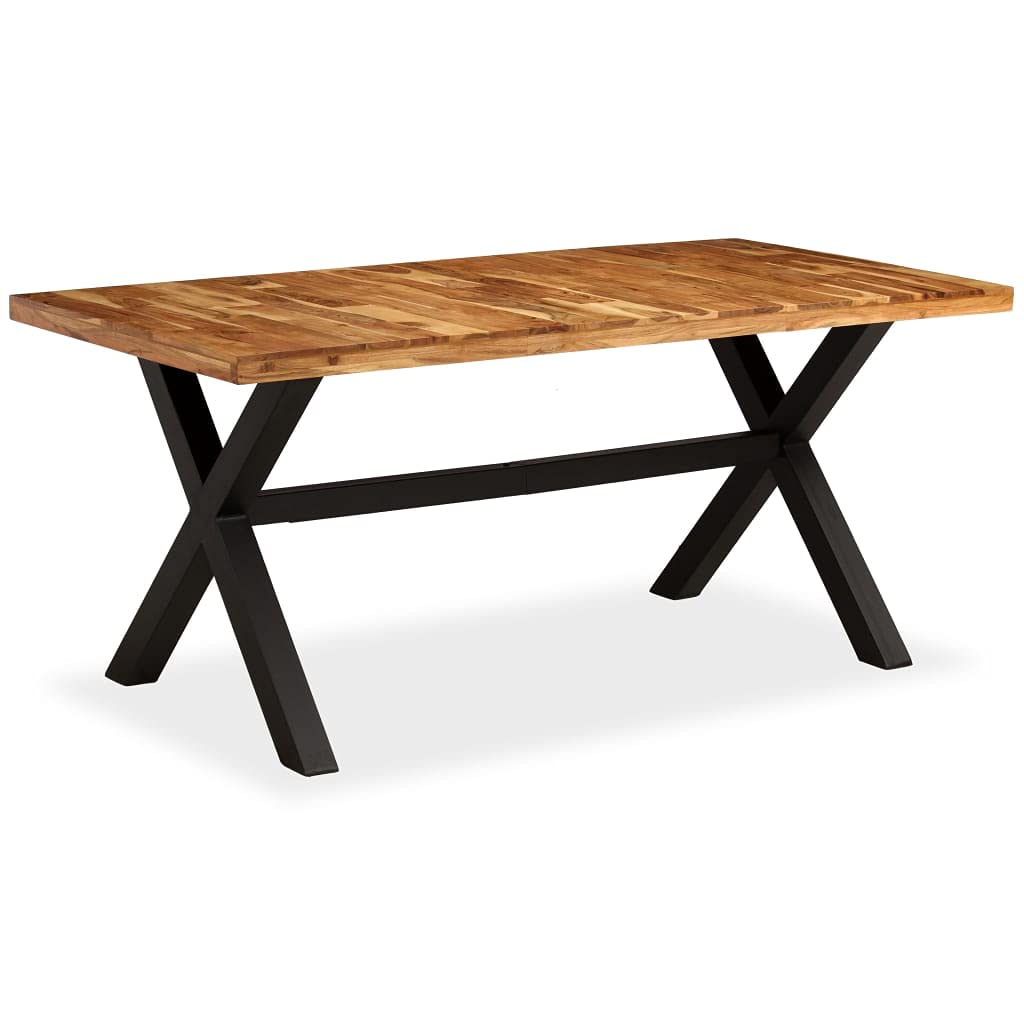 Solid Acacia & Mango Wood Dining Table 70.9