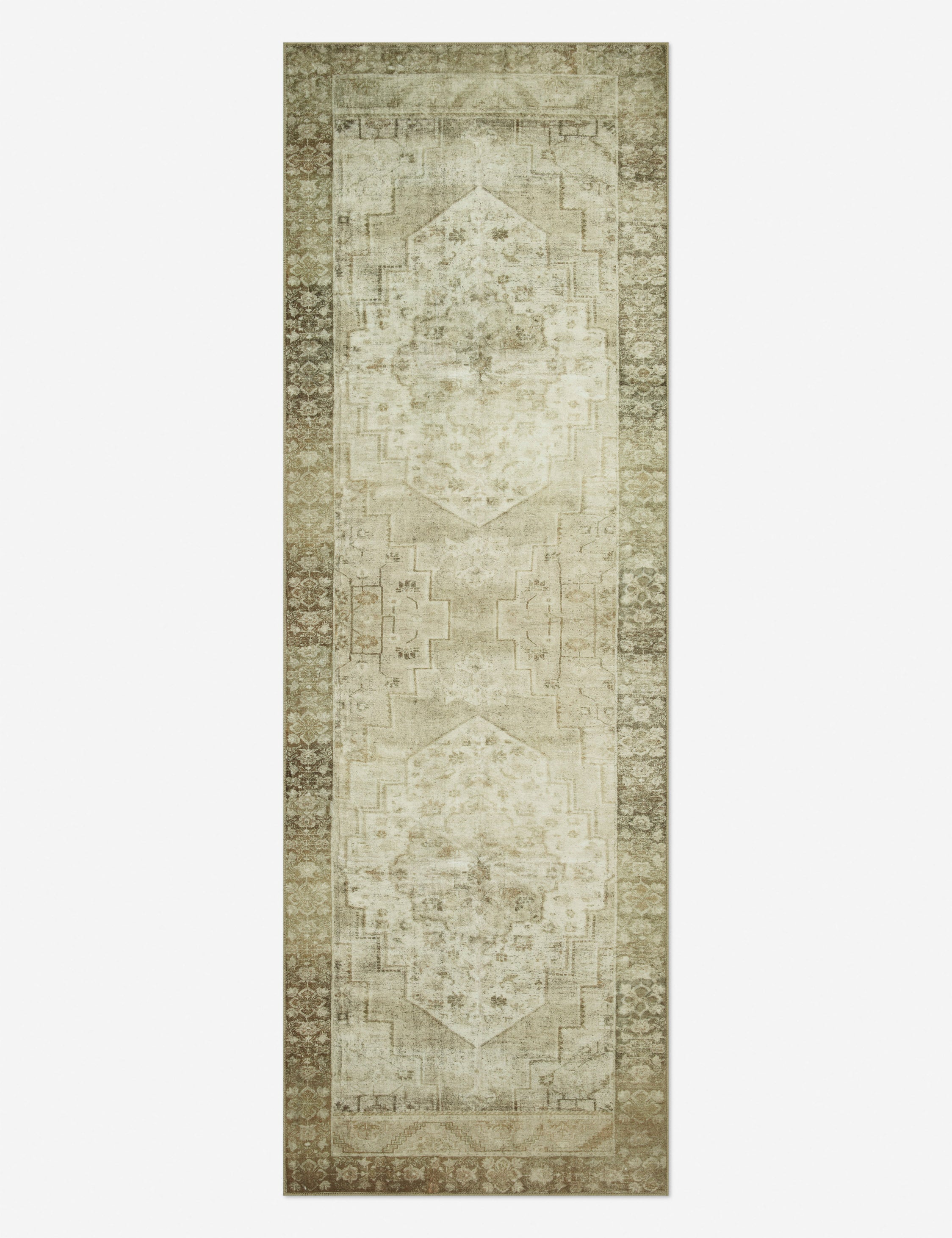 Magnolia Home by Joanna Gaines x Loloi Banks IV Area Rug - Stylish & Durable Indoor/Outdoor Rug for Living Room, Bedroom, or Patio Decor