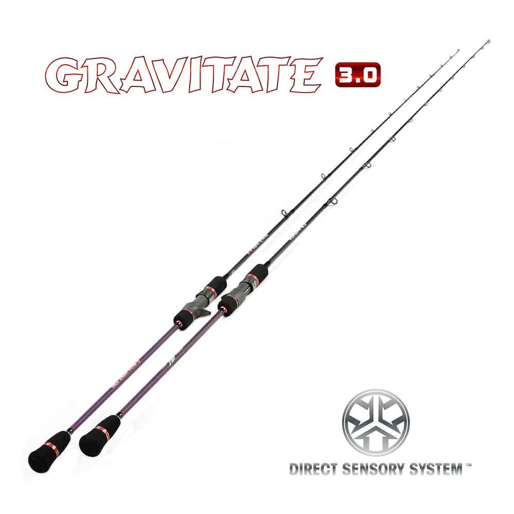 Temple Reef 6Ft 8In Gravitate 3.0 Slow Pitch Jigging Rod - Premium Saltwater Fishing Rod for Deep Sea Jigging & Bottom Fishing | Perfect for Offshore Anglers Targeting Tuna, Grouper & Snapper