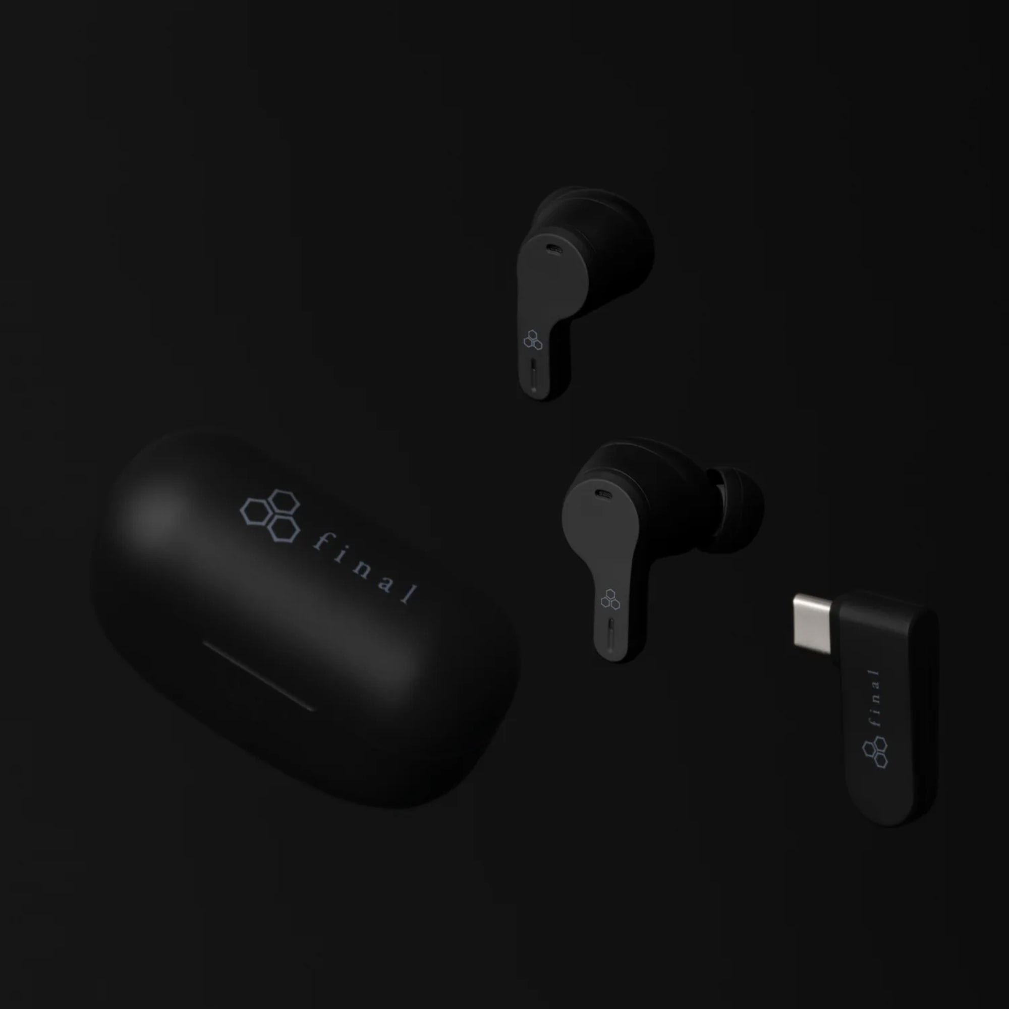Final VR3000 Wireless In-Ear Monitors with Bluetooth 5.2, Hi-Res Audio & Noise Isolation - Perfect for Gaming, Workouts & Commuting