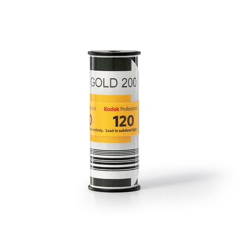 Kodak Professional Gold 200 Color Negative Film 120 Roll Film - Perfect for Medium Format Cameras, Landscape & Portrait Photography