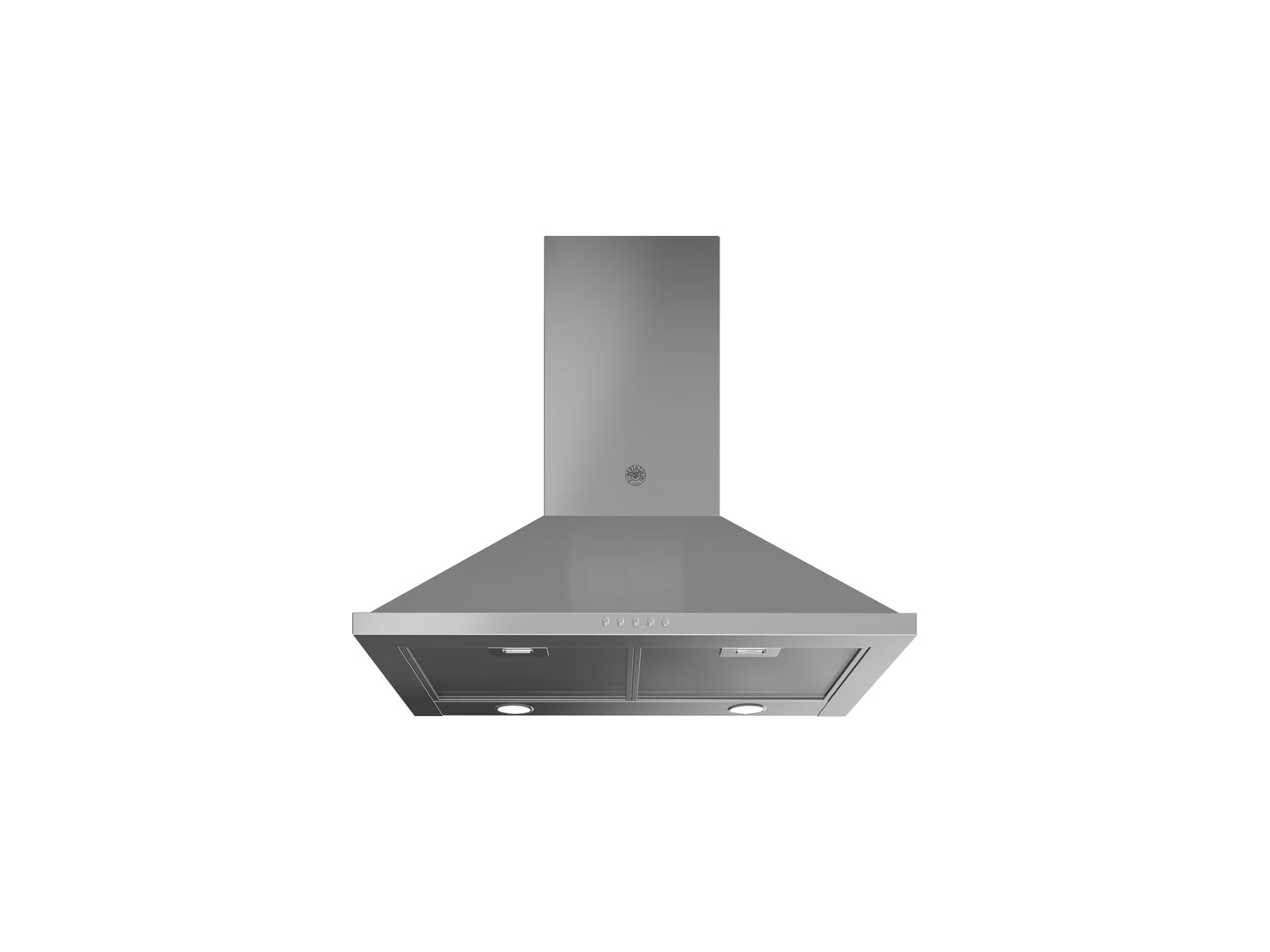 Bertazzoni KCH30XV 30-Inch Stainless Steel Chimney Range Hood with 600 CFM Powerful Motor - Perfect for Modern Kitchen Ventilation & Smoke Removal