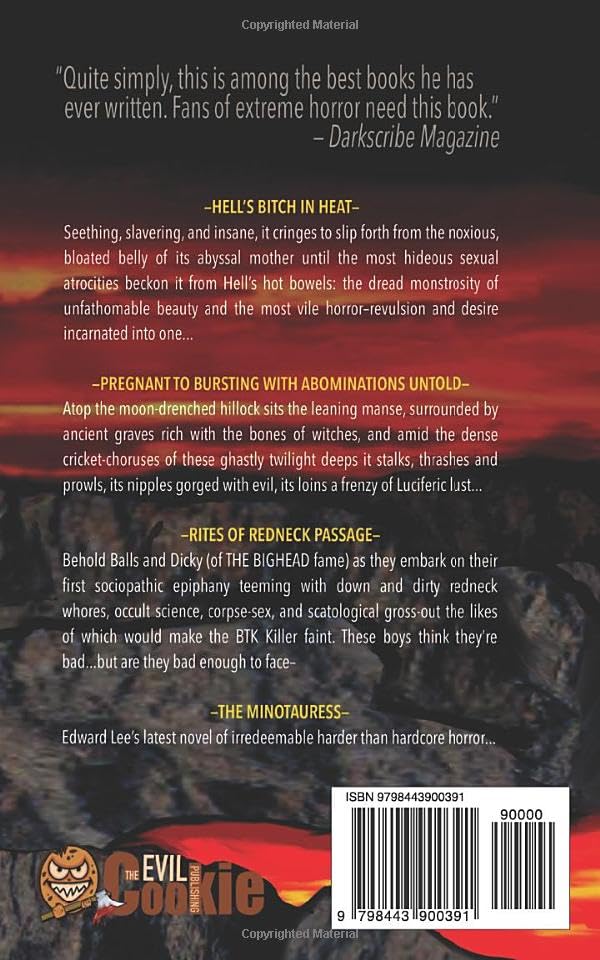 Minotauress by Edward Lee - Horror Novel | Dark Fantasy Book for Thriller & Supernatural Fiction Fans - Perfect for Late-Night Reading & Halloween Gifts