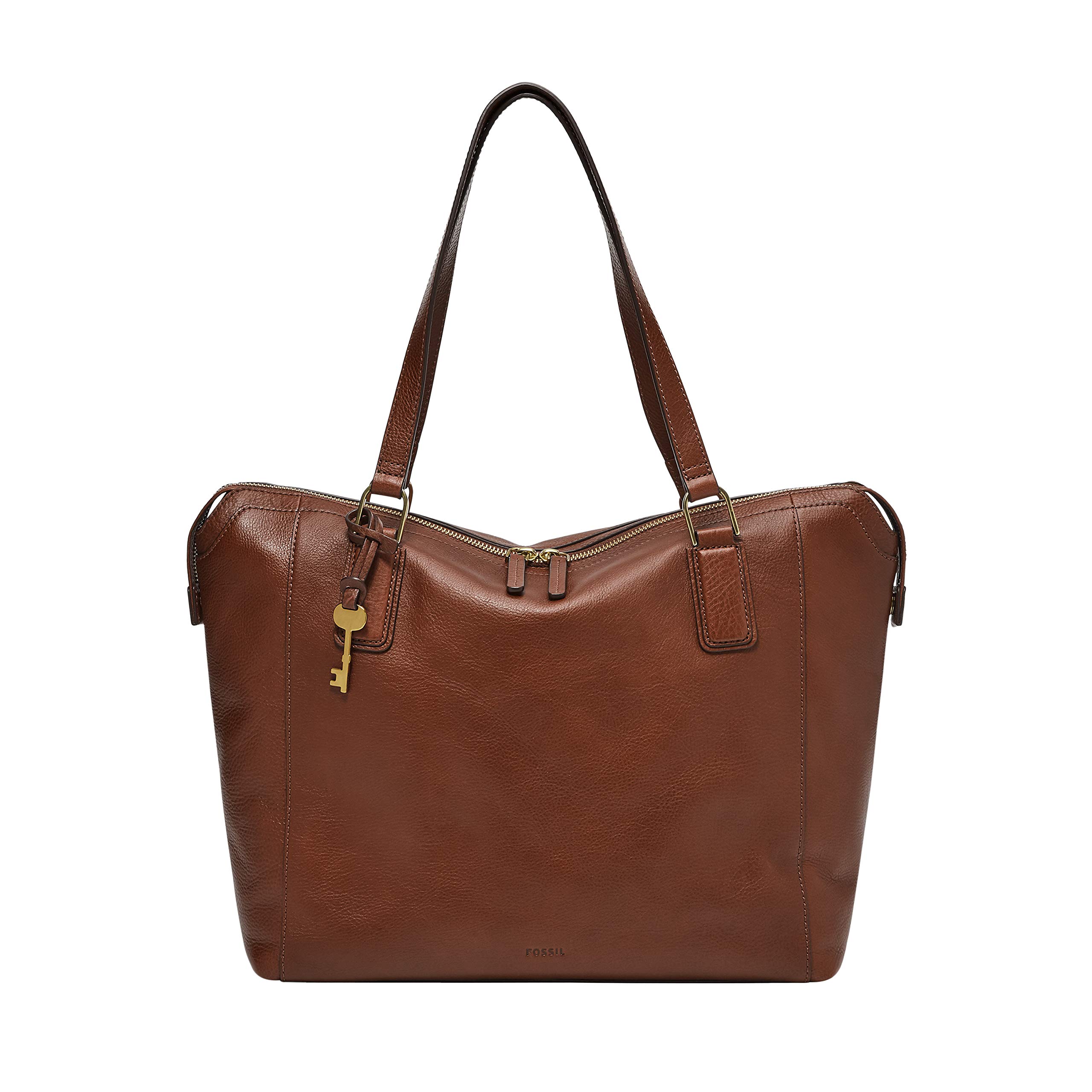 Fossil Jacqueline Leather Tote Purse for Women - Stylish Designer Handbag for Work, Travel & Everyday Use