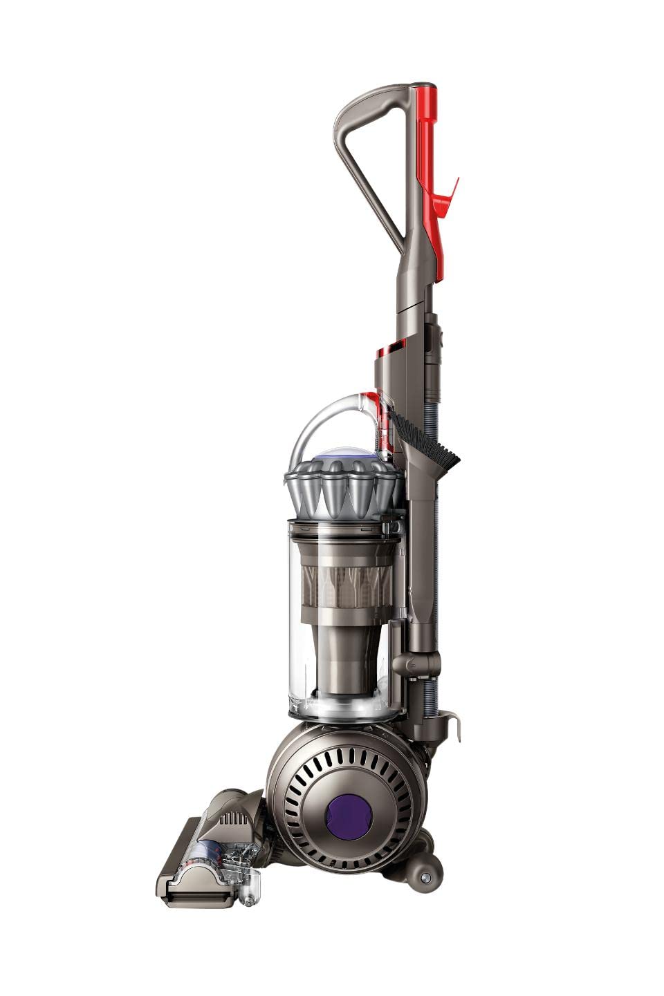 Dyson Ball Animal 2 Upright Corded Vacuum Cleaner with HEPA Filter - Adjustable Height, Self-Adjusting Cleaner Head, Telescopic Handle & Rotating Brushes for Deep Cleaning Pet Hair on Carpets, Hard Floors & Furniture (Nickel Finish)