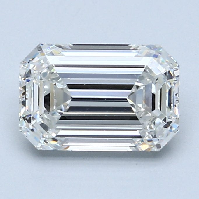 2.42 Carat G Color VVS2 Clarity Emerald Cut Diamond - Perfect for Engagement Rings & Luxury Jewelry