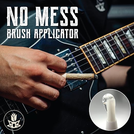 Purple Rose Supply Cigar Repair Glue & Crack Sealer - Natural Plant Cellulose Adhesive Pen with Brush - Fix Damaged Cigar Wrappers Easily - 4ml Glue Stick - Perfect for Cigar Lovers & Humidor Maintenance