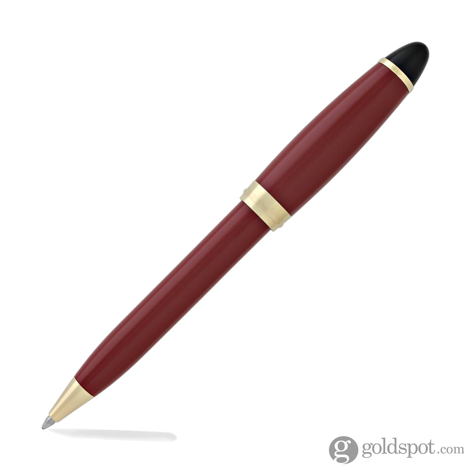 Aurora Ipsilon Premium Resin Red Ballpoint Pen - Elegant Writing Instrument for Office, Business & Gift Giving