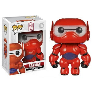 Funko Pop! Disney Big Hero 6 Baymax #112 Armored Vinyl Figure - Collectible Toy for Disney Fans, Perfect for Display & Gifts