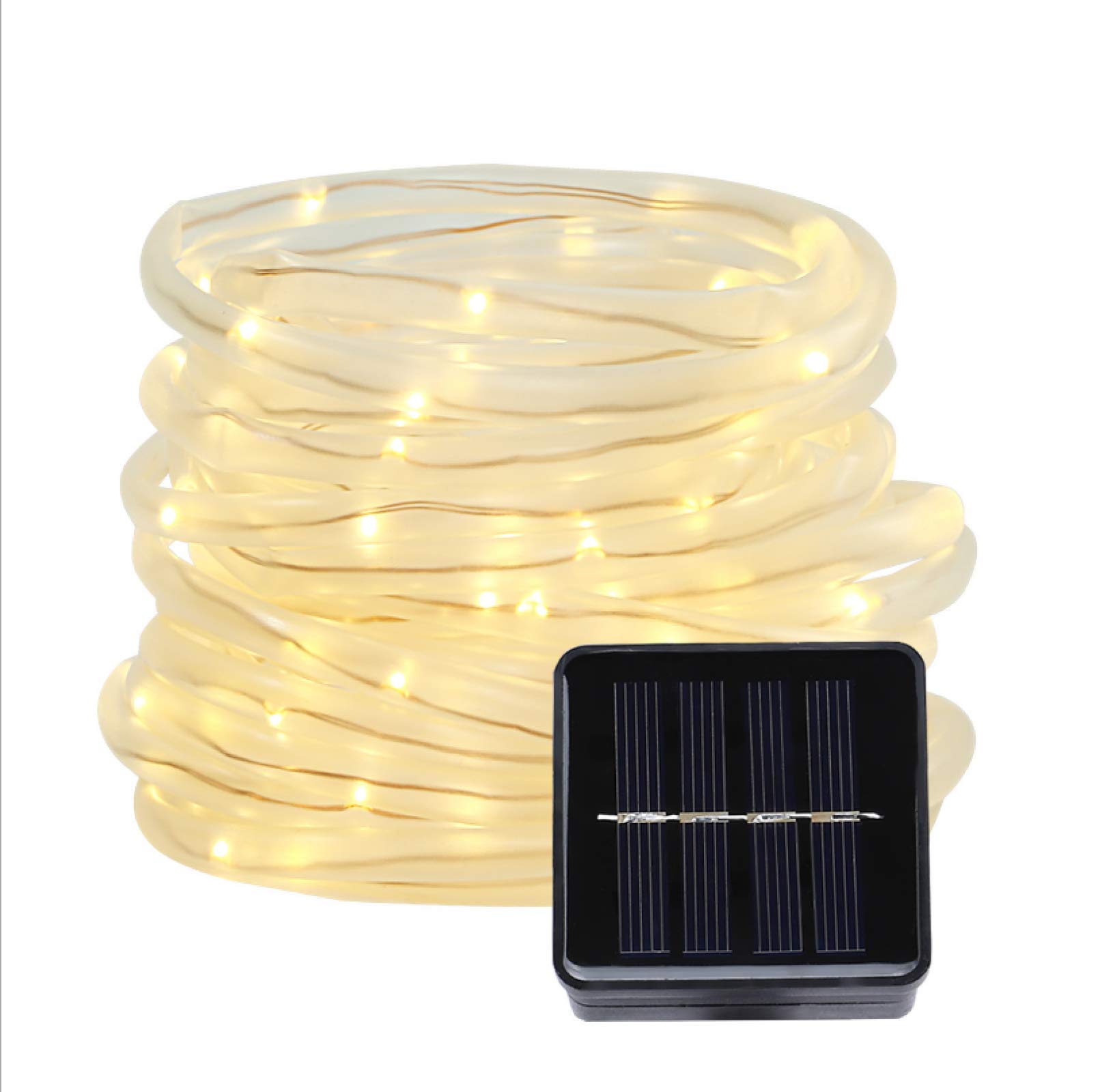 300 LED Solar Powered Outdoor Waterproof String Lights - Copper Wire Garden Lights for Holiday, Patio, Wedding & Landscape Decoration | Weatherproof Solar Hose Lights for Backyard, Party & Christmas Decor