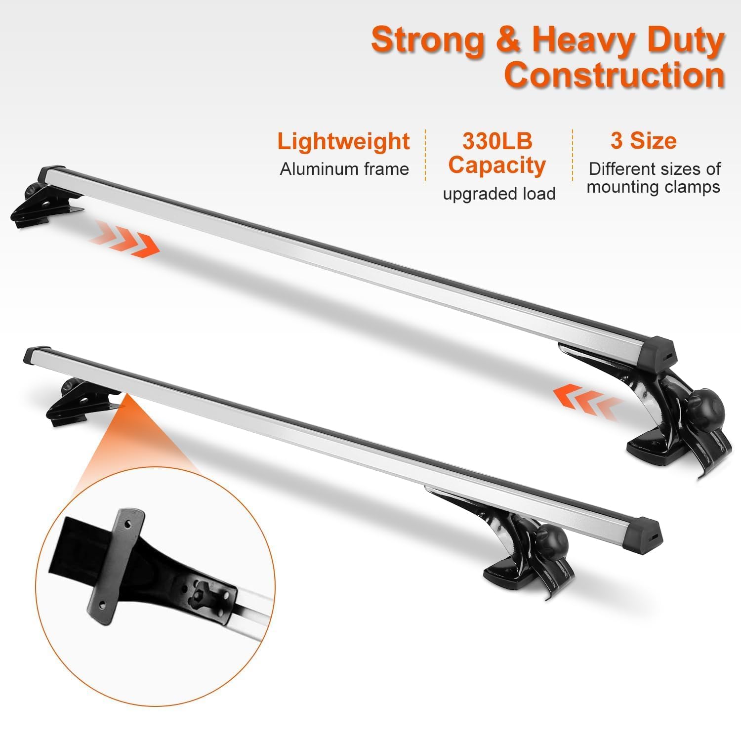 Universal Roof Rack Adjustable 48