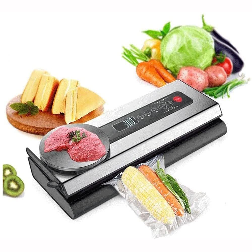 RenminRoad Automatic Vacuum Sealer Machine for Food Preservation | Dry & Moist Food Modes | Includes Starter Kit | Easy to Clean | Perfect for Meal Prep, Sous Vide & Long-Term Food Storage
