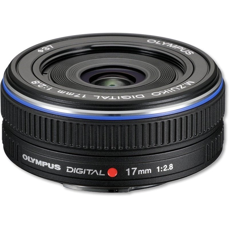 Olympus OM System M.Zuiko Digital 17mm f/2.8 Lens - Compact & Lightweight Pancake Lens for Mirrorless Cameras | Perfect for Street Photography, Travel & Everyday Shooting