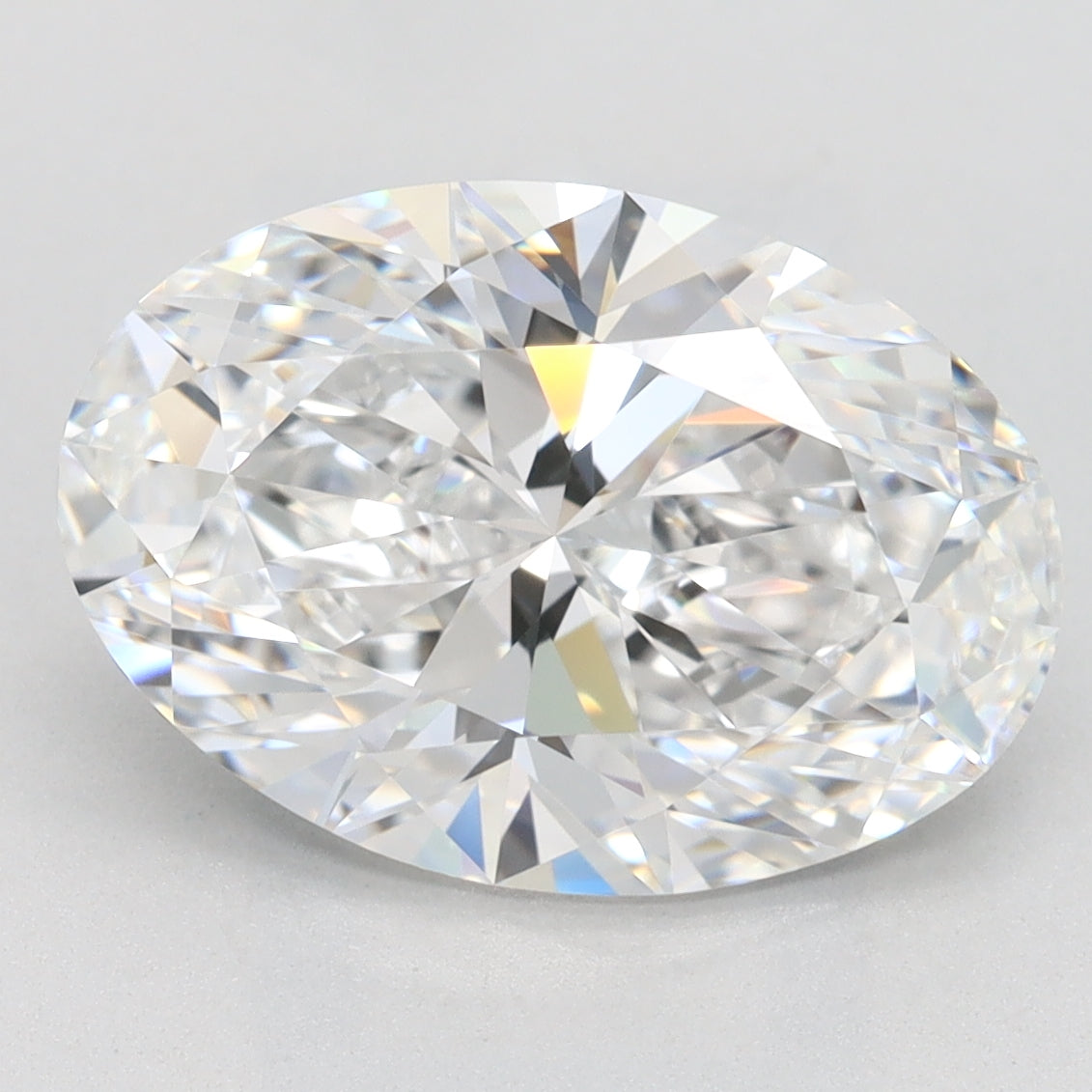 3.77 Carat Oval Lab Grown Diamond - VVS1 Clarity, D Color, GIA Certified | Perfect for Engagement Rings & Anniversary Gifts