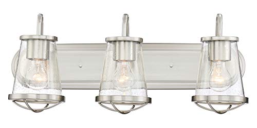 Darby 3-Light Bathroom Vanity Light Fixture - Modern LED Bath Bar for Bathroom Mirror Lighting, Perfect for Vanity, Powder Room & Spa Decor